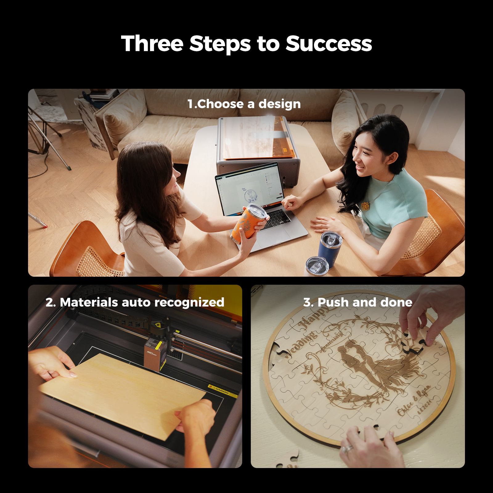 Creality Falcon A1 10W Enclosed Diode Laser Engraver