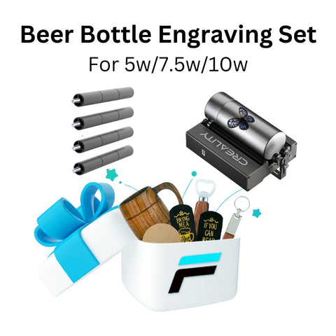Beer Bottle DIY Gift Set For CR-Laser Falcon 5W 7.5W 10W Engraver